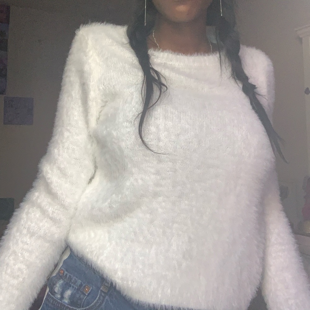 White sweater